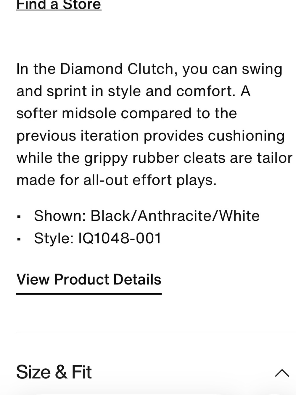 Nike Diamond Clutch Big Kids' Baseball Cleats - Picture 7 of 15